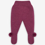 Pradera bukse og genser med pompom - Red Currant