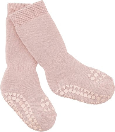 GobabyGo non-slip socks - Dusty rose