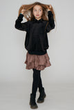 G Frances Sweat Hoodie - Black (sort velour genser med hette)