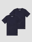 2 pk Lounge T-shirt - Navy (klassisk marineblå t-shirt)