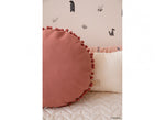 Sunny round cushion 37x37 dolce vita pink